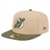 Бейсболка New Jersey Devils New Era Tan/Olive Color Pack Two-Tone 59FIFTY A-Frame