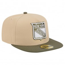 Бейсболка New York Rangers New Era Tan/Olive Color Pack Two-Tone 59FIFTY A-Frame Бейсболка New York Rangers New Era Tan/Olive Color Pack Two-Tone 59FIFTY A-Frame