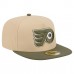 Бейсболка Philadelphia Flyers New Era Tan/Olive Color Pack Two-Tone 59FIFTY A-Frame