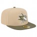 Бейсболка San Jose Sharks New Era Tan/Olive Color Pack Two-Tone 59FIFTY A-Frame