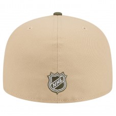 Бейсболка Chicago Blackhawks New Era Tan/Olive Color Pack Two-Tone 59FIFTY A-Frame Бейсболка Chicago Blackhawks New Era Tan/Olive Color Pack Two-Tone 59FIFTY A-Frame