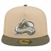 Бейсболка Colorado Avalanche New Era Tan/Olive Color Pack Two-Tone 59FIFTY A-Frame