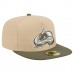 Бейсболка Colorado Avalanche New Era Tan/Olive Color Pack Two-Tone 59FIFTY A-Frame