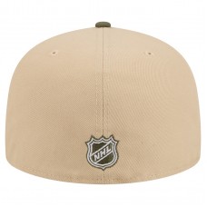 Бейсболка Colorado Avalanche New Era Tan/Olive Color Pack Two-Tone 59FIFTY A-Frame