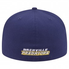 Бейсболка Nashville Predators New Era Navy Deceptor 59FIFTY