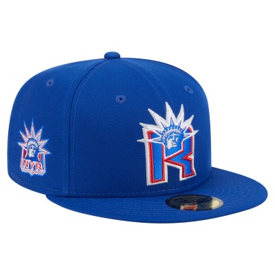 Бейсболка New York Rangers New Era Blue Deceptor 59FIFTY