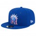 Бейсболка New York Rangers New Era Blue Deceptor 59FIFTY