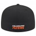 Бейсболка Philadelphia Flyers New Era Black Deceptor 59FIFTY