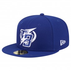 Бейсболка Tampa Bay Lightning New Era Navy Deceptor 59FIFTY