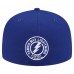 Бейсболка Tampa Bay Lightning New Era Navy Deceptor 59FIFTY