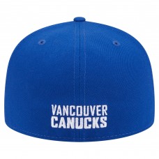 Бейсболка Vancouver Canucks New Era Blue Deceptor 59FIFTY