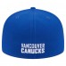 Бейсболка Vancouver Canucks New Era Blue Deceptor 59FIFTY