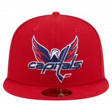 Бейсболка Washington Capitals New Era Red Deceptor 59FIFTY