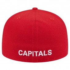 Бейсболка Washington Capitals New Era Red Deceptor 59FIFTY