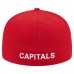 Бейсболка Washington Capitals New Era Red Deceptor 59FIFTY