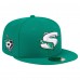Бейсболка Dallas Stars New Era Green Deceptor 59FIFTY Бейсболка Dallas Stars New Era Green Deceptor 59FIFTY