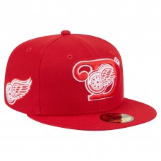 Бейсболка Detroit Red Wings New Era Red Deceptor 59FIFTY Бейсболка Detroit Red Wings New Era Red Deceptor 59FIFTY