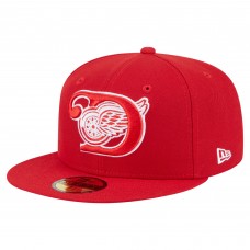 Бейсболка Detroit Red Wings New Era Red Deceptor 59FIFTY Бейсболка Detroit Red Wings New Era Red Deceptor 59FIFTY