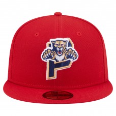 Бейсболка Florida Panthers New Era Red Deceptor 59FIFTY Бейсболка Florida Panthers New Era Red Deceptor 59FIFTY