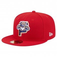 Бейсболка Florida Panthers New Era Red Deceptor 59FIFTY Бейсболка Florida Panthers New Era Red Deceptor 59FIFTY
