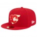 Бейсболка Calgary Flames New Era Red Deceptor 59FIFTY