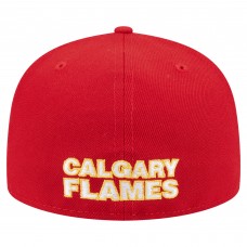 Бейсболка Calgary Flames New Era Red Deceptor 59FIFTY