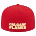 Бейсболка Calgary Flames New Era Red Deceptor 59FIFTY