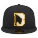 Бейсболка Boston Bruins New Era Black Deceptor 59FIFTY
