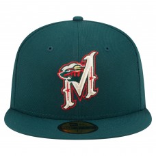 Бейсболка Minnesota Wild New Era Green Deceptor 59FIFTY