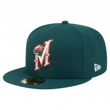 Бейсболка Minnesota Wild New Era Green Deceptor 59FIFTY