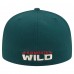 Бейсболка Minnesota Wild New Era Green Deceptor 59FIFTY