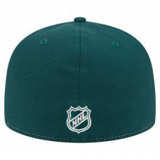 Бейсболка Minnesota Wild New Era White/Green Repeat Two-Tone 59FIFTY