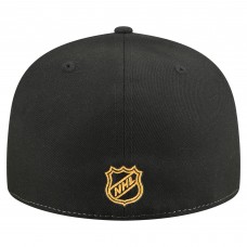 Бейсболка Pittsburgh Penguins New Era White/Black Repeat Two-Tone 59FIFTY