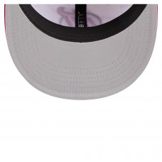 Бейсболка New Jersey Devils New Era White/Red Repeat Two-Tone 59FIFTY