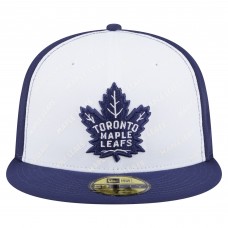 Бейсболка Toronto Maple Leafs New Era White/Blue Repeat Two-Tone 59FIFTY