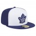 Бейсболка Toronto Maple Leafs New Era White/Blue Repeat Two-Tone 59FIFTY