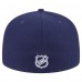 Бейсболка Toronto Maple Leafs New Era White/Blue Repeat Two-Tone 59FIFTY