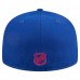 Бейсболка New York Rangers New Era White/Blue Repeat Two-Tone 59FIFTY