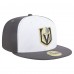 Бейсболка Vegas Golden Knights New Era White/Gray Repeat Two-Tone 59FIFTY