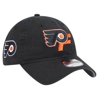 Бейсболка Philadelphia Flyers New Era Black Deceptor 9TWENTY