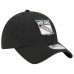 Бейсболка New York Rangers New Era Black Stamp Fabric Applique 9TWENTY