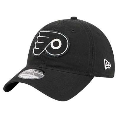 Бейсболка Philadelphia Flyers New Era Black Stamp Fabric Applique 9TWENTY