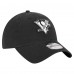Бейсболка Pittsburgh Penguins New Era Black Stamp Fabric Applique 9TWENTY