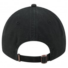 Бейсболка Vegas Golden Knights New Era Black Stamp Fabric Applique 9TWENTY