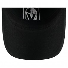 Бейсболка Vegas Golden Knights New Era Black Stamp Fabric Applique 9TWENTY
