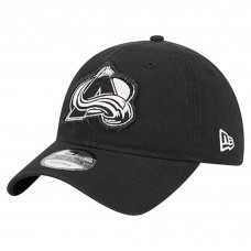 Бейсболка Colorado Avalanche New Era Black Stamp Fabric Applique 9TWENTY