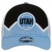 Бейсболка Utah Mammoth New Era Light Blue/Black Hockey Sock 9FORTY A-Frame M-Crown