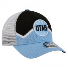 Бейсболка Utah Mammoth New Era Light Blue/Black Hockey Sock 9FORTY A-Frame M-Crown Бейсболка Utah Mammoth New Era Light Blue/Black Hockey Sock 9FORTY A-Frame M-Crown