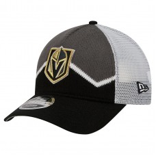 Бейсболка Vegas Golden Knights New Era Black/Gray Hockey Sock 9FORTY A-Frame M-Crown
