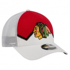 Бейсболка Chicago Blackhawks New Era White/Red Hockey Sock 9FORTY A-Frame M-Crown Бейсболка Chicago Blackhawks New Era White/Red Hockey Sock 9FORTY A-Frame M-Crown